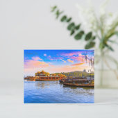 ヴィンテージ旅行市杭州中国レトロ中国の ポストカード (スタンド正面)