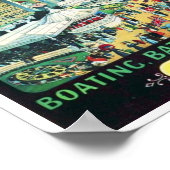 ヴィンテージ旅行広告ブリディントンイングランド1890年代 ポスター (角)