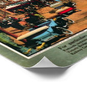 ヴィンテージ旅行広告/サウスポートイングランド1900年代 ポスター (角)