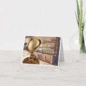 ヴィンテージ旅行感動的ノートカード ノートカード (正面)