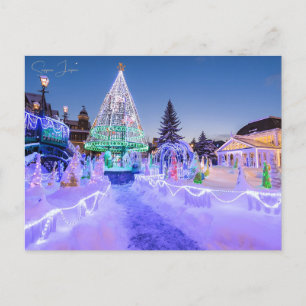 ヴィンテージ旅行札幌日本の雪のフェスティバル都市 ポストカード