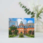 ヴィンテージ旅行札幌日本の雪のフェスティバル都市 ポストカード (スタンド正面)