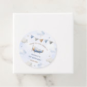 ヴィンテージ旅行機誕生日パーティーメッセージカード フェイバータグ (インサイチュ)