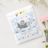 ヴィンテージ旅行機誕生日パーティー フェイバーバッグ (封をした状態)