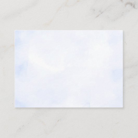 ヴィンテージ旅行機赤ちゃんシャワーおむつラッフル エンクロージャーカード (裏面)