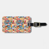 ヴィンテージ旅行荷物タグ ラゲッジタグ (正面横)