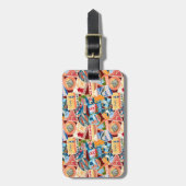 ヴィンテージ旅行荷物タグ ラゲッジタグ (正面縦)