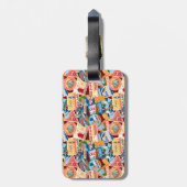 ヴィンテージ旅行荷物タグ ラゲッジタグ (裏面縦)