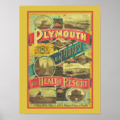 ヴィンテージ旅行観光客ガイド ポスター (正面)