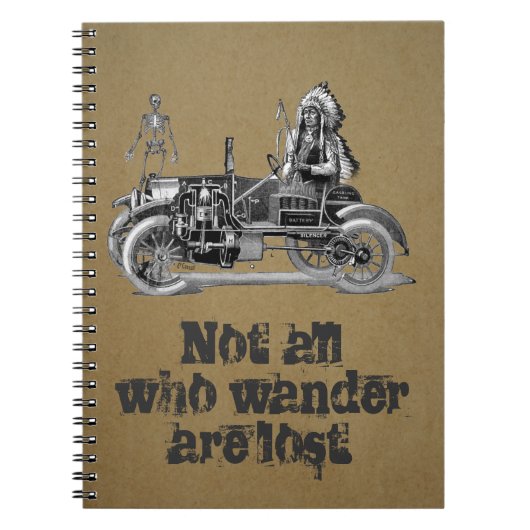 ヴィンテージ旅行誌 ノートブック (正面)