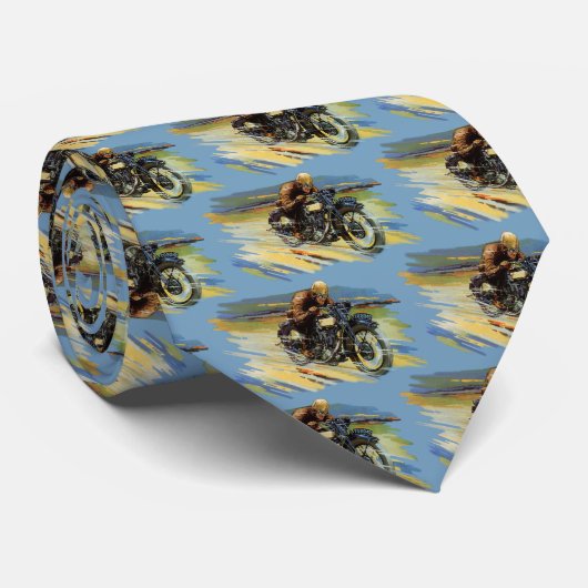 ヴィンテージ旅行輸送、レーシングバイク ネクタイ (ロール)