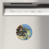 ヴィンテージ旅行輸送、レーシングバイク マグネット (インサイチュ (食洗機))