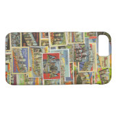 ヴィンテージ旅行郵便はがきの電話箱 Case-Mate iPhoneケース (裏面(横))