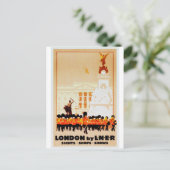 ヴィンテージ旅行静止したセット ポストカード (スタンド正面)