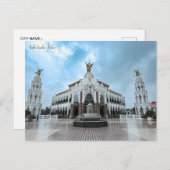 ヴィンテージ旅行高知ケララインドの都市休暇 ポストカード (正面/裏面)