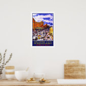 ヴィンテージ旅行，アトランティックシティ ポスター (キッチン)