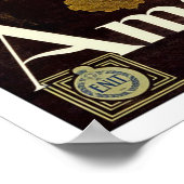 ヴィンテージ旅行,アマルフィ ポスター (角)