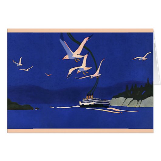 ヴィンテージ旅行、アラスカでのクルーズ船休暇 (正面横)