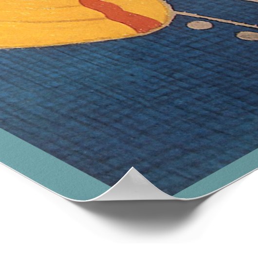 ヴィンテージ旅行，アールデコ，冬のダボスのスイス ポスター