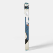 ヴィンテージ旅行,アールデコ,冬のダボスのスイス Case-Mate iPhoneケース (裏面 / 左)