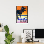 ヴィンテージ旅行，カナダ太平洋 ポスター (ホームオフィス)