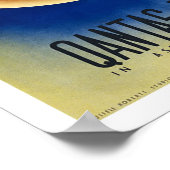 ヴィンテージ旅行，カンタス – エンパイアエアウェイズ ポスター (角)