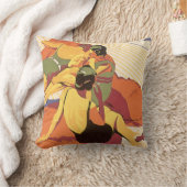 ヴィンテージ旅行、クルーズ船でのバケーション クッション (ブランケット)