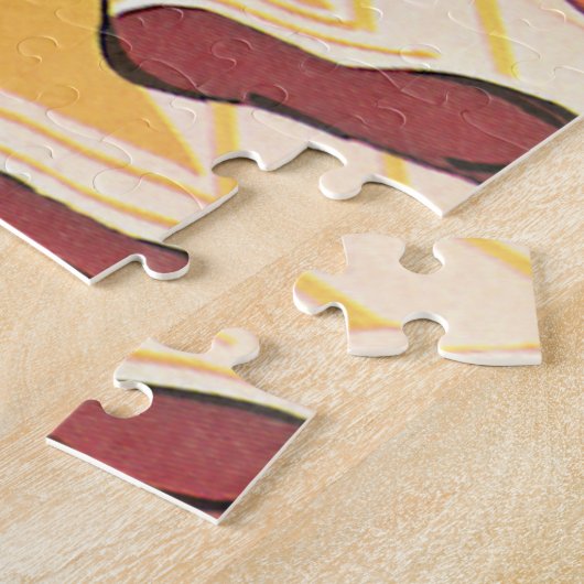 ヴィンテージ旅行、クルーズ船での休暇 ジグソーパズル (側面)