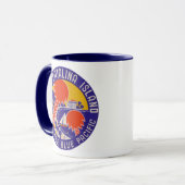 ヴィンテージ旅行-サンタCatalinaの島 マグカップ (正面左)