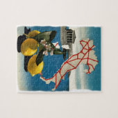 ヴィンテージ旅行 ジグソーパズル (横)