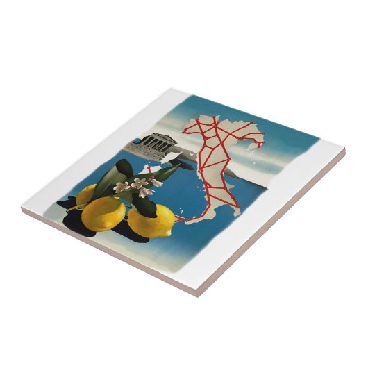 ヴィンテージ旅行 タイル (側面)