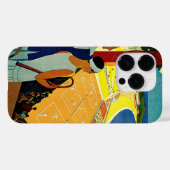 ヴィンテージ旅行,テニス,スポーツ,モンテカルロ・モナコ Case-Mate iPhoneケース (裏面 (横))