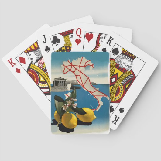 ヴィンテージ旅行 トランプ (裏面)