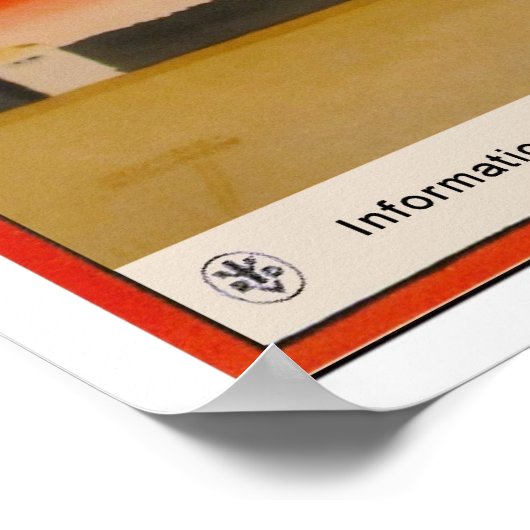 ヴィンテージ旅行,ドイツでモーターリング ポスター (角)