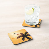 ヴィンテージ旅行、ハワイアン諸島上空 コースター (右側)