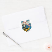 ヴィンテージ旅行 ハートシール (封筒)