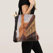 ヴィンテージ旅行,パラッツォヴェッキオ,フィレンツェ,イタリア トートバッグ (クローズアップ)