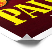 ヴィンテージ旅行，パレスチナ ポスター (角)