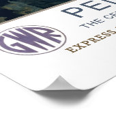 ヴィンテージ旅行、ペンザンス。 ポスター (角)