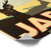 ヴィンテージ旅行 ポスター (角)