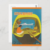 ヴィンテージ旅行 ポストカード (正面/裏面)