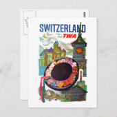 ヴィンテージ旅行 ポストカード (正面/裏面)