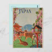 ヴィンテージ旅行 ポストカード (正面/裏面)