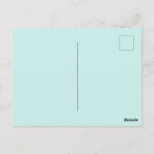 ヴィンテージ旅行 ポストカード (裏面)