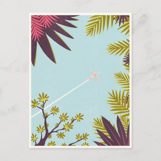 ヴィンテージ旅行 ポストカード (正面)