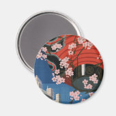 ヴィンテージ旅行 マグネット (正面/裏面)