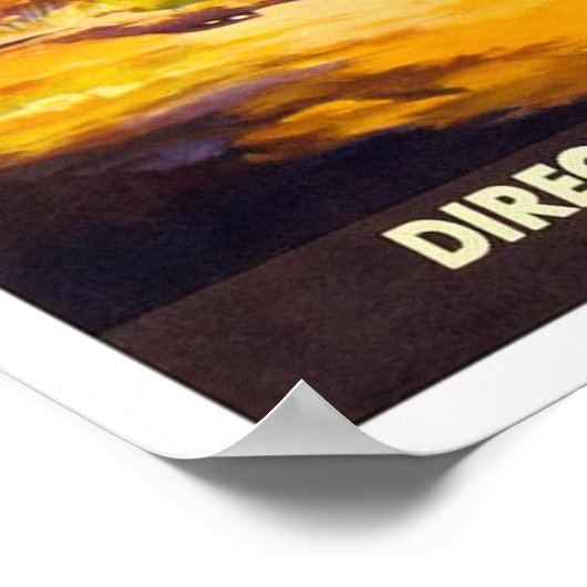 ヴィンテージ旅行(メキシコ) ポスター (角)