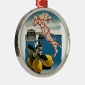 ヴィンテージ旅行 メタルオーナメント (右)