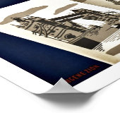 ヴィンテージ旅行， 「ヨーロッパ」を参照 ポスター (角)