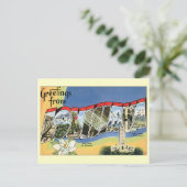 ヴィンテージ旅行,ルイジアナ,住所の変更 案内ポストカード (スタンド正面)